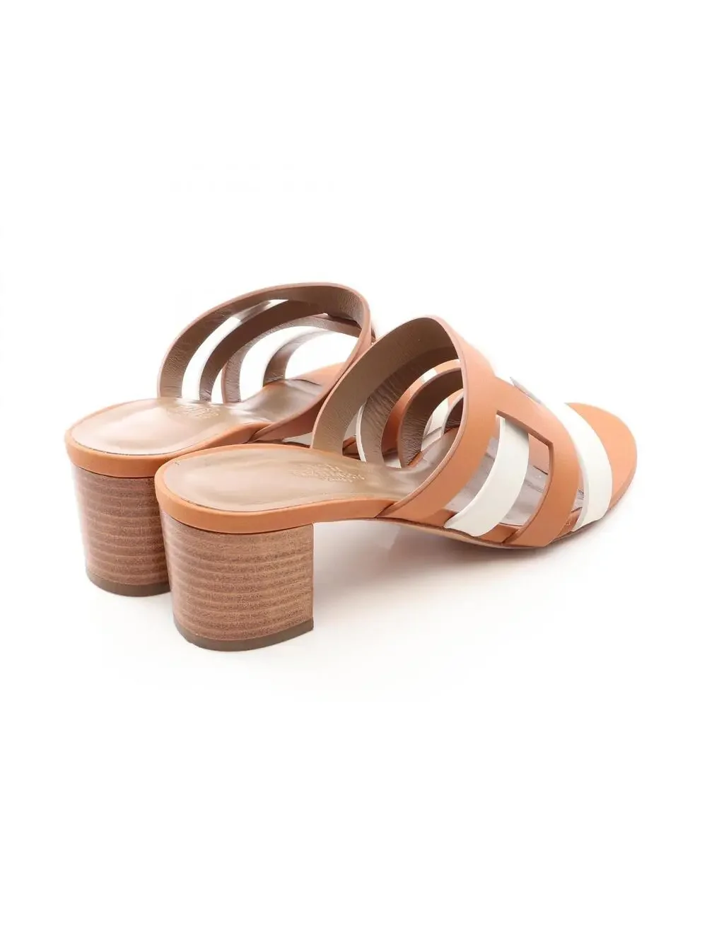 Hermes Amica Sandals #36.5 Heels Shoes #291552H44B